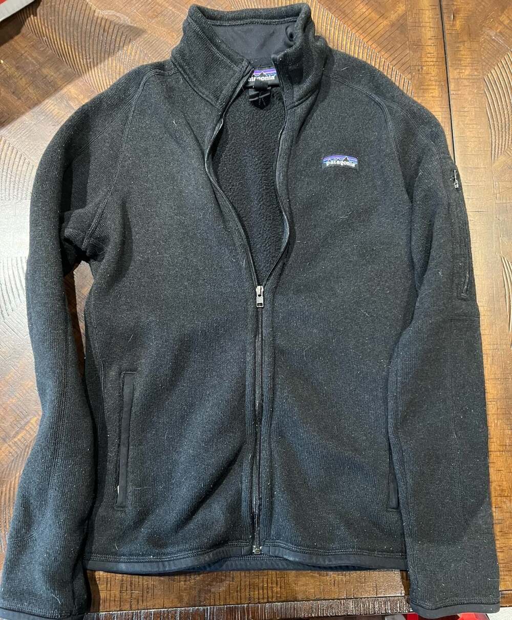 Patagonia Women's Better Sweater Full-Zip Jacket Black Size S